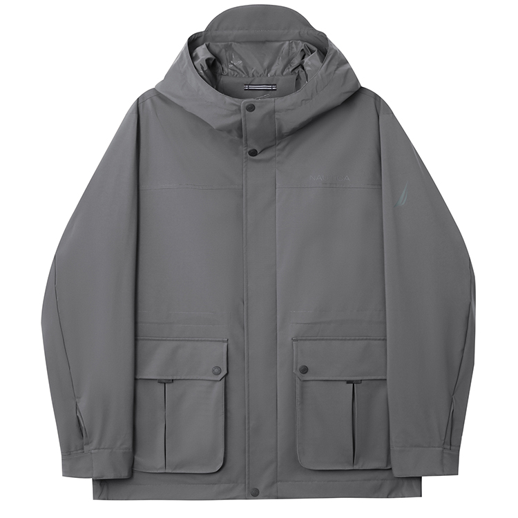 

NAUTICA Парка мужская, Dark Carbon Gray 01C