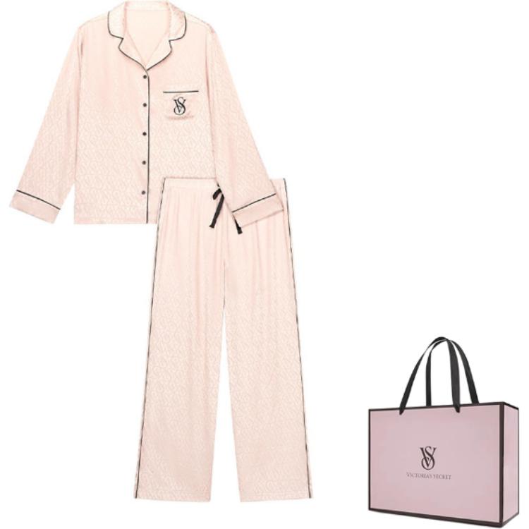 

Victoria's Secret Pink The Mix пижамный комплект женский розовый принт