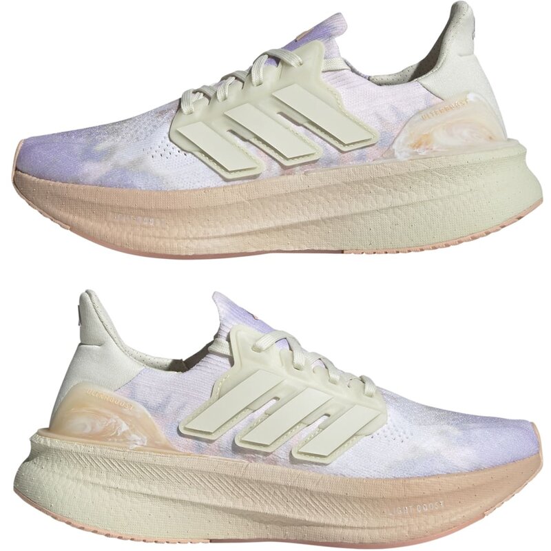 Кроссовки Ultraboost 5 с эффектом тай-дай Adidas, мультиколор — фото 4