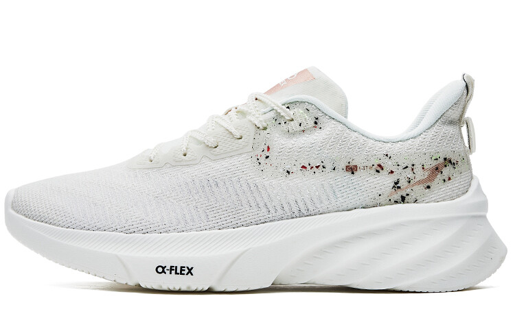 

Кроссовки для бега Qi Tan Lite 2.0 женские с низким верхом Oak Bud белые/розово-золотистые Erke