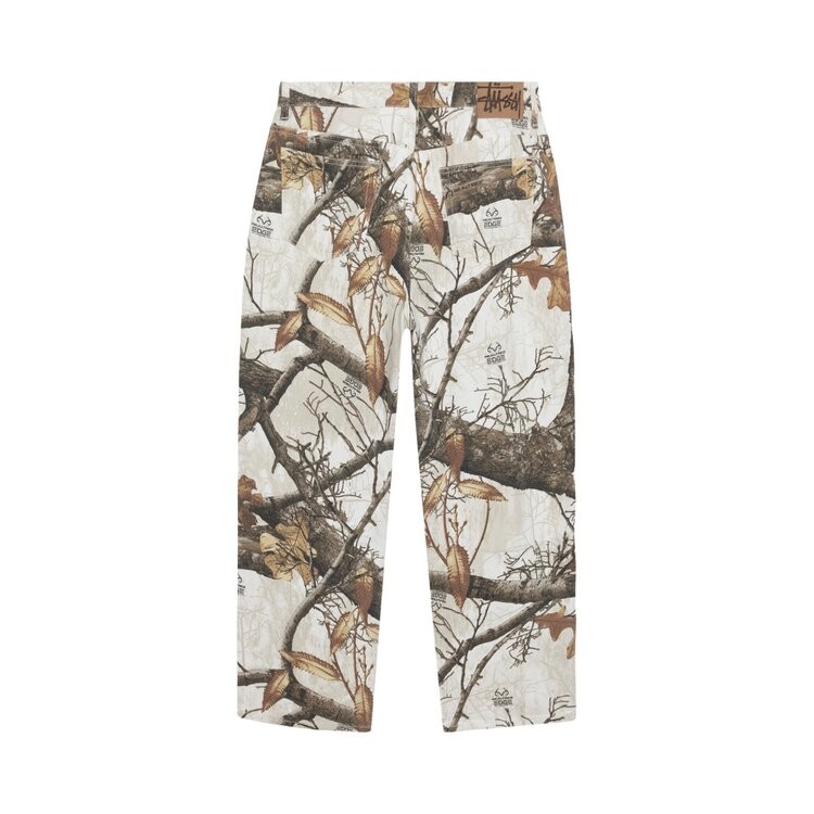 Джинсы Stussy Big Ol' Jean Realtree Edge, цвет Snow — фото 2