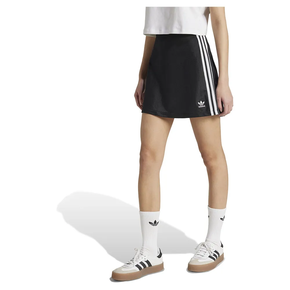 

Юбка adidas Originals Adicolor 3 Stripes Mini skirt, черный