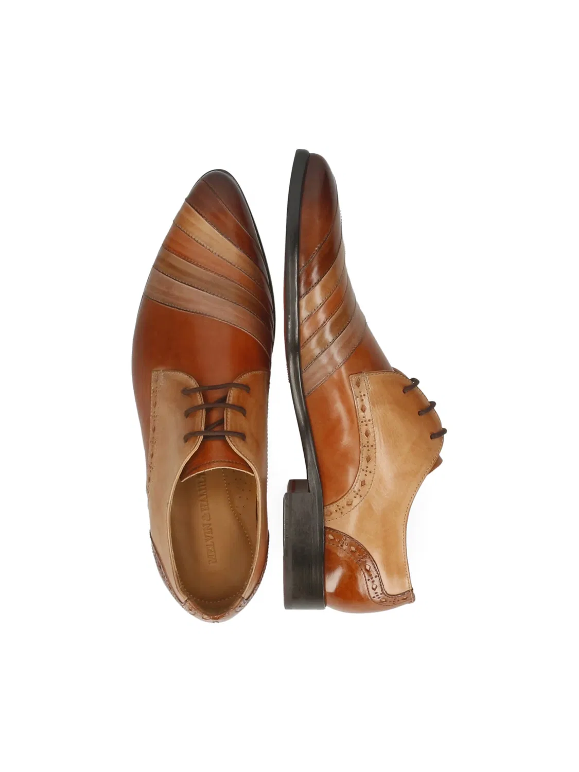 Туфли на шнуровке 'Toni 54' Melvin & Hamilton, Light Brown — фото 3