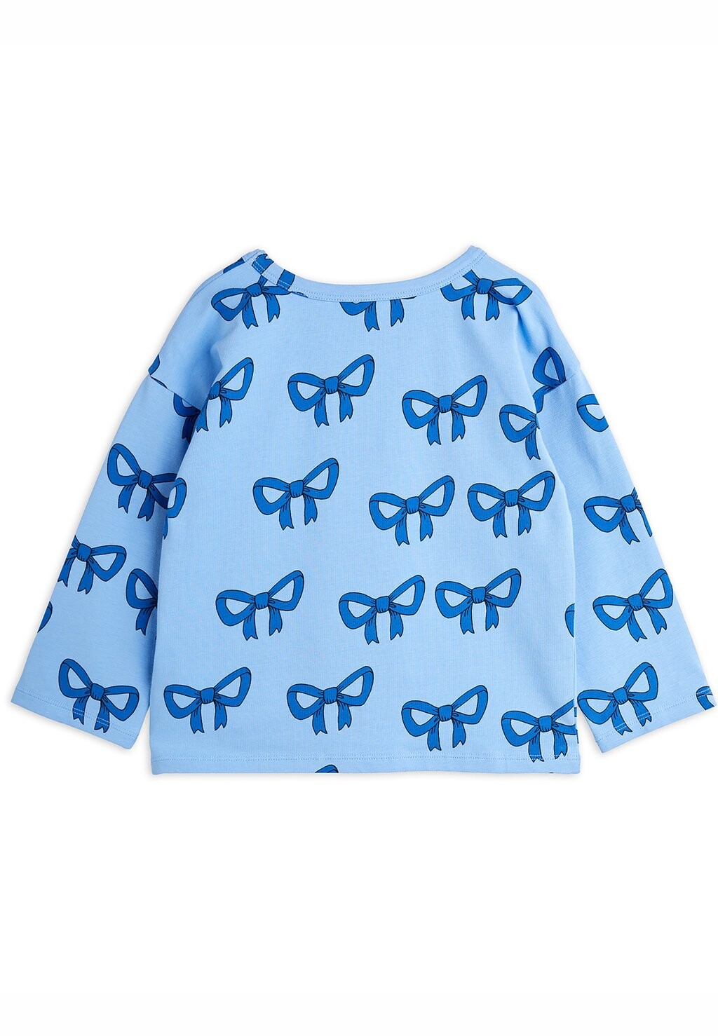 

Рубашка с длинным рукавом BOW TEE UNISEX Mini Rodini, синий