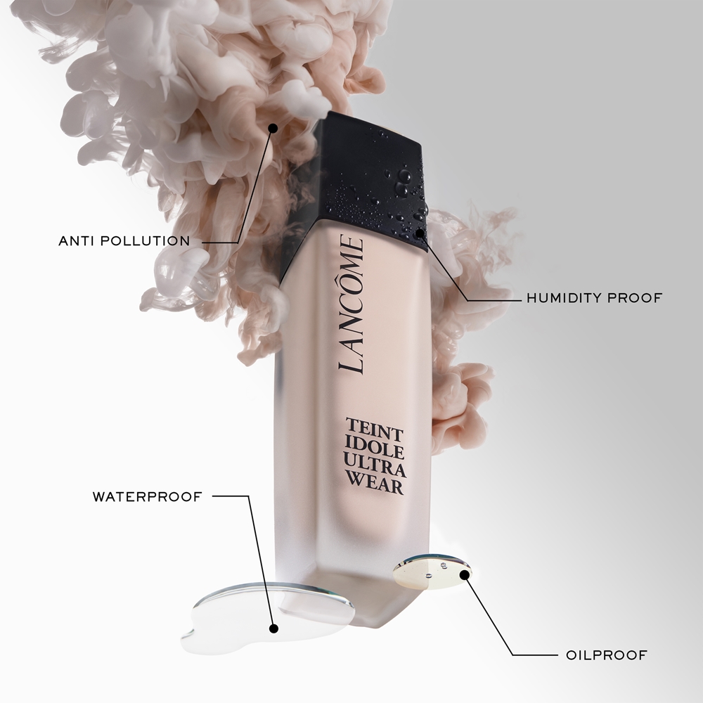 Маска для лица Lancôme — Тональная основа Teint Idol Ultra Wear 24 часа длительного действия SPF , atspalvis 090n, 30 мл — фото 4
