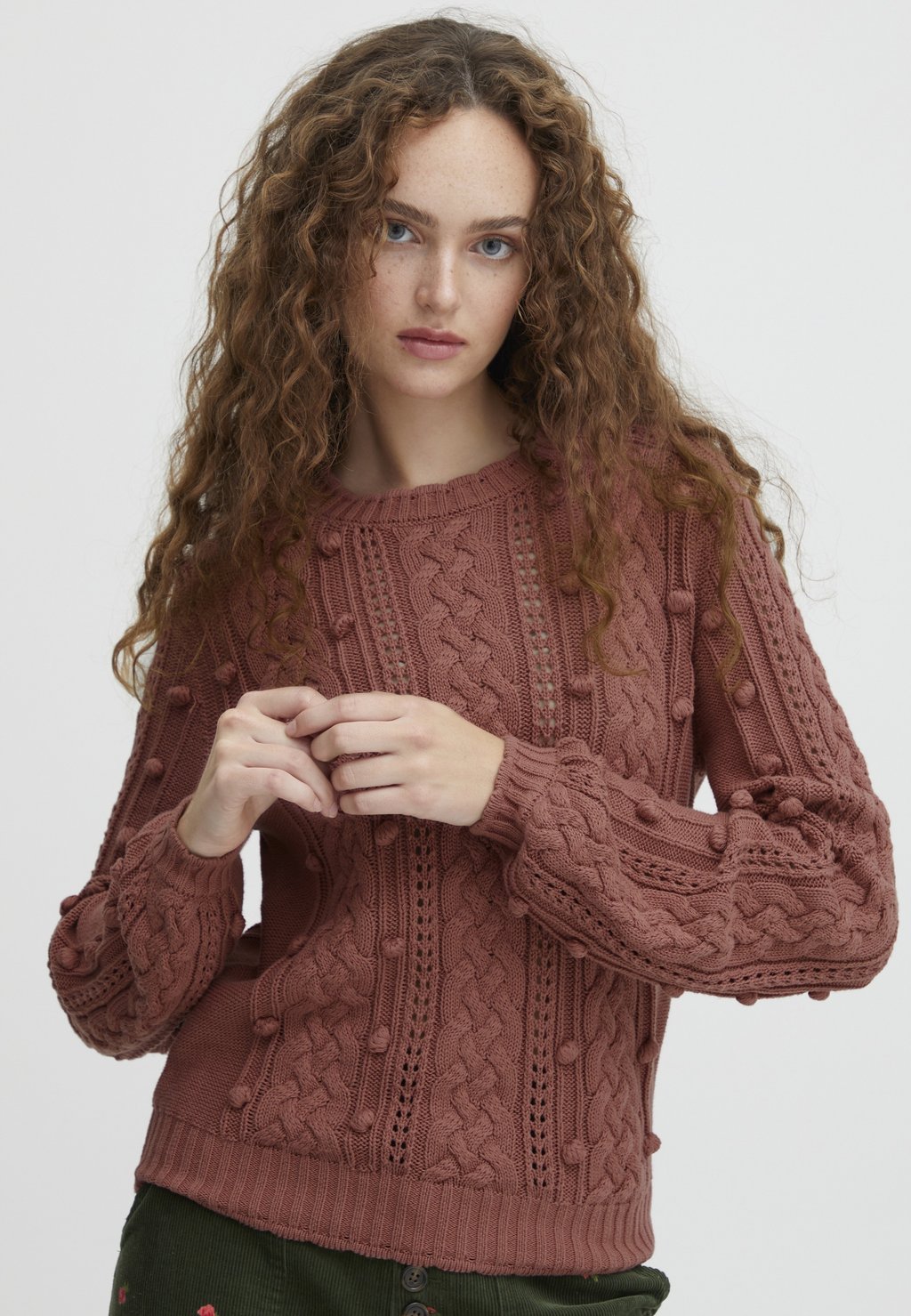 

Джемпер IRKAMELIA LS Atelier Rêve, светло-розовый