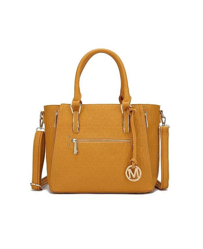 

Сумка-сэтчел Cairo M Signature от Mia K Mkf Collection, желтый