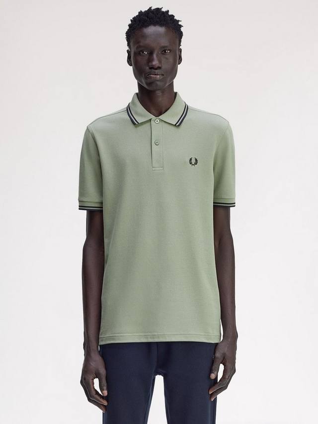 

Хлопковая поло с коротким рукавом Regular Fit Fred Perry, Bylf/Dair/Tnsblu