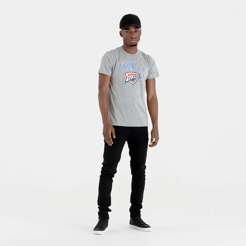

Футболка с коротким рукавом New Era NBA Regular Oklahoma City Thunder, серый