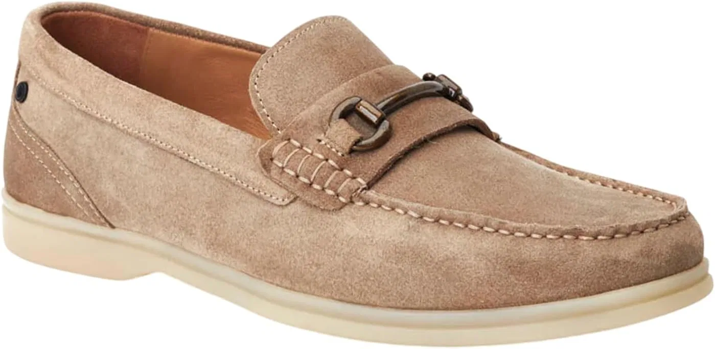 Лоферы замшевые Base London Sand, Sand