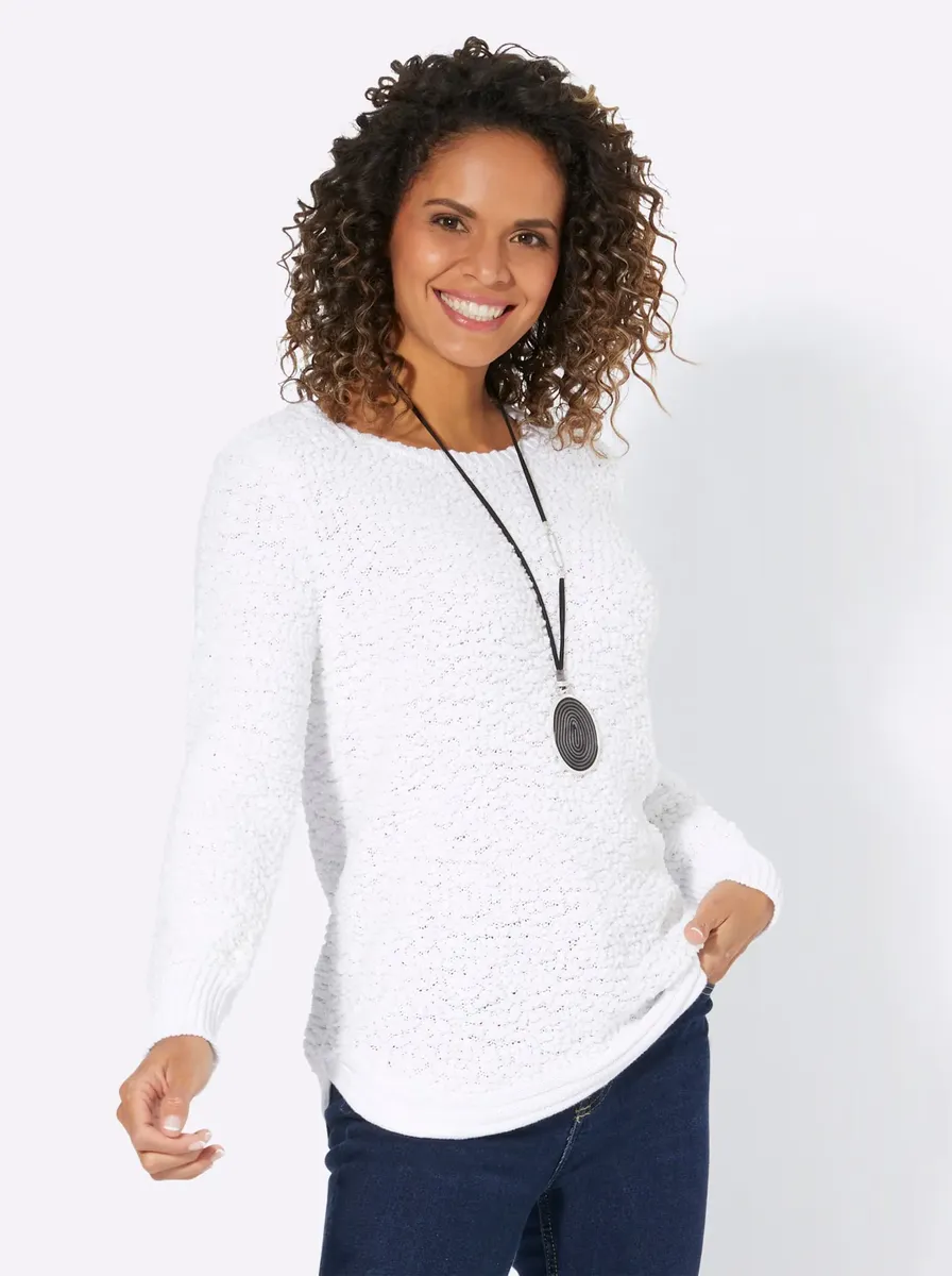 

Casual Looks Вязаный джемпер "Пуловер", цвет Ecru