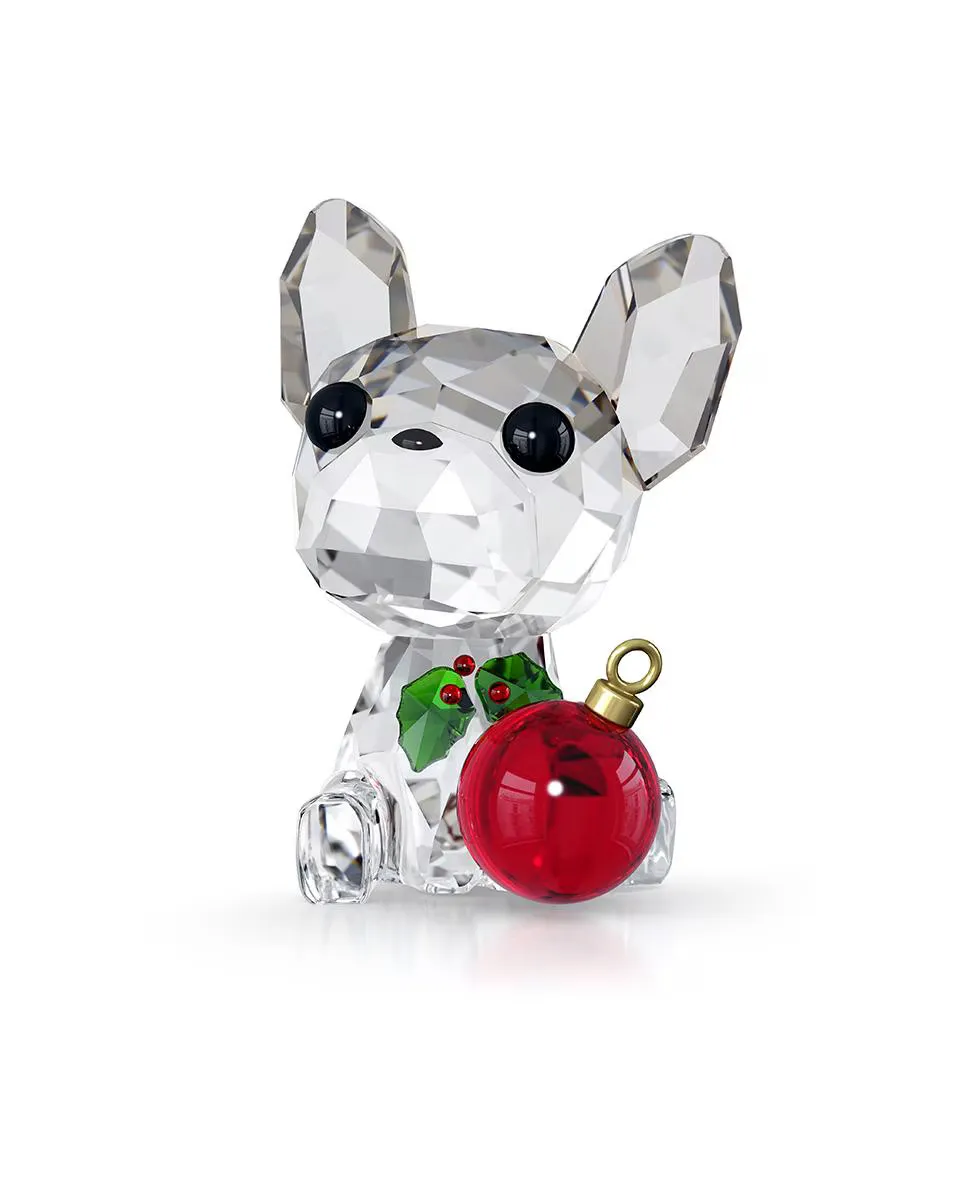 

Фигурка французского бульдога Swarovski Holiday Cheers, разноцветный
