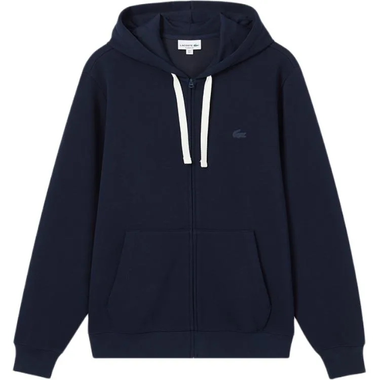 Толстовка мужская с капюшоном LACOSTE, 166/темно-синий