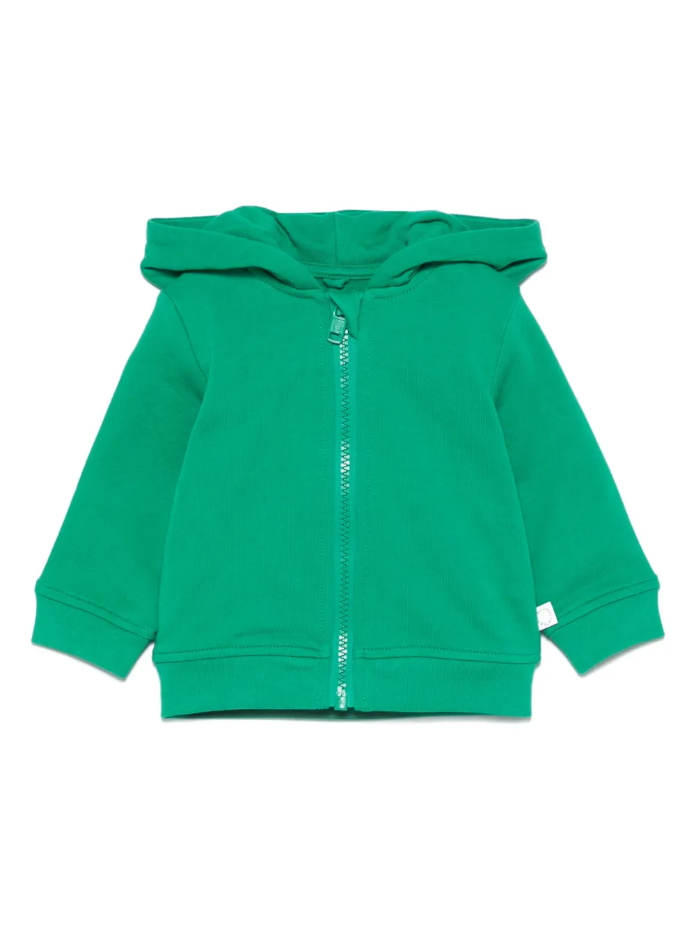 

Худи с принтом Stella McCartney Kids, зеленый