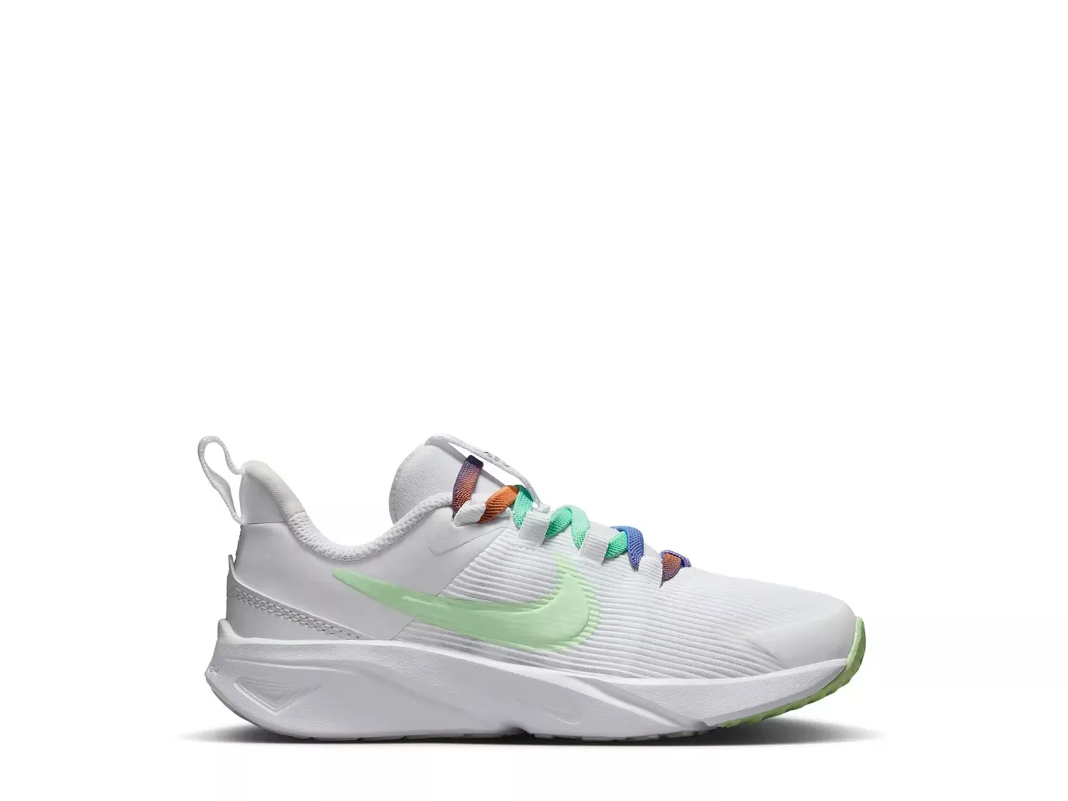 

Кроссовки Star Runner 4 - детские Nike, White/Green