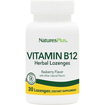 

B-12 1000 мкг Малиновые леденцы - 30 шт Nature's Plus