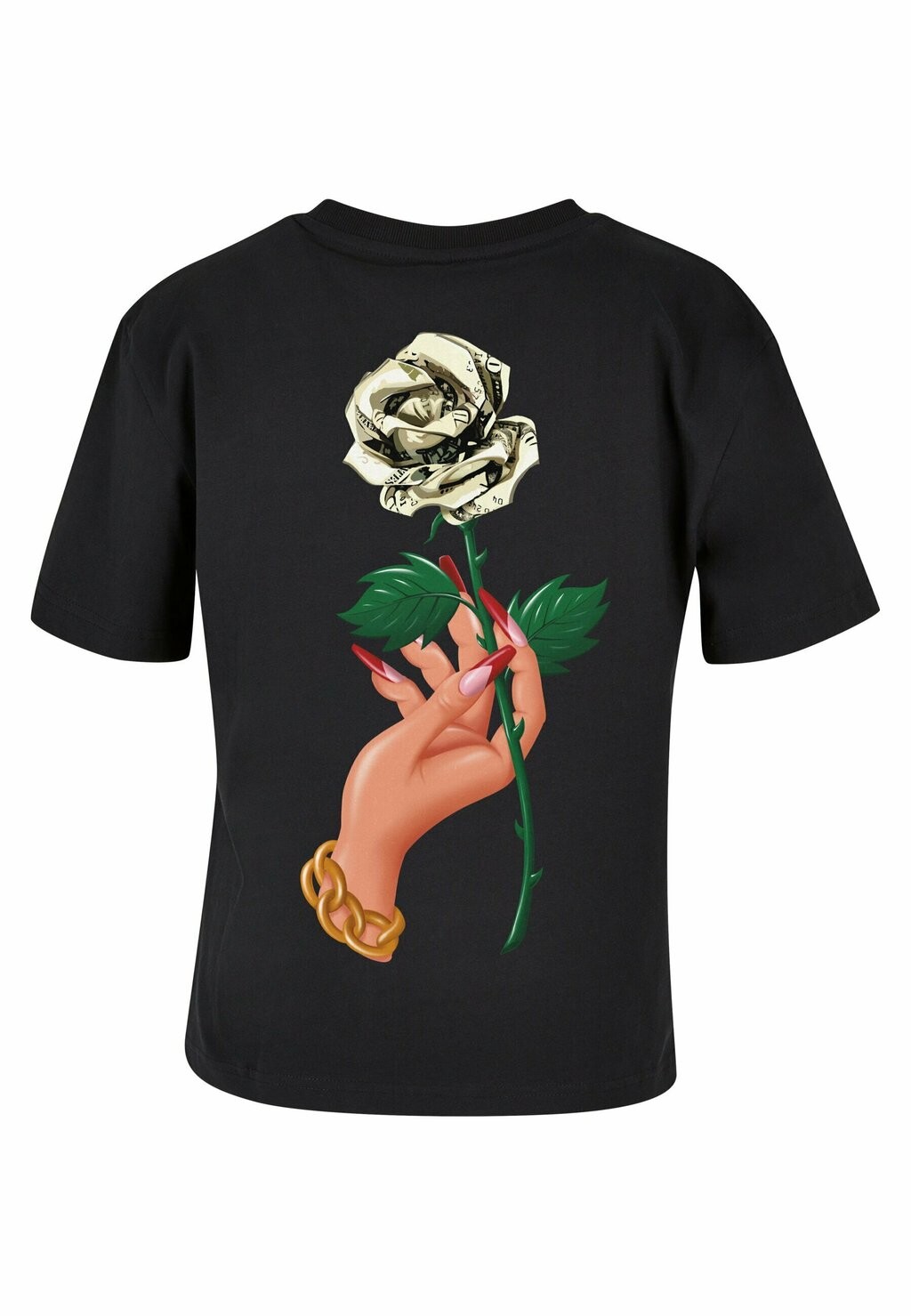 

Футболка с принтом LOVE IS BLIND Mister Tee, черный
