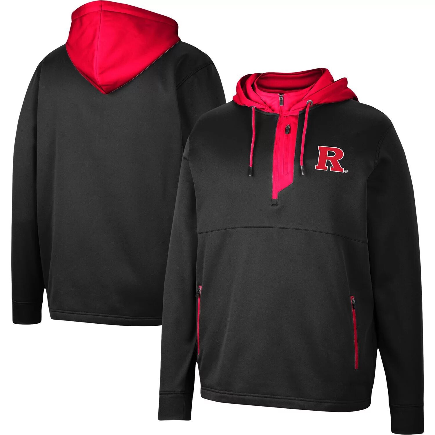 

Мужская черная толстовка с молнией до четверти Rutgers Scarlet Knights Luge 3.0 Colosseum, Черный, Мужская черная толстовка с молнией до четверти Rutgers Scarlet Knights Luge 3.0 Colosseum