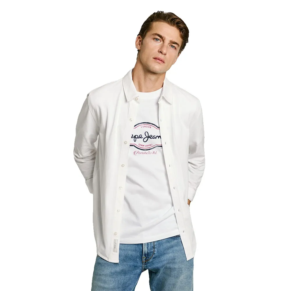 

Рубашка Pepe Jeans Abel, белый