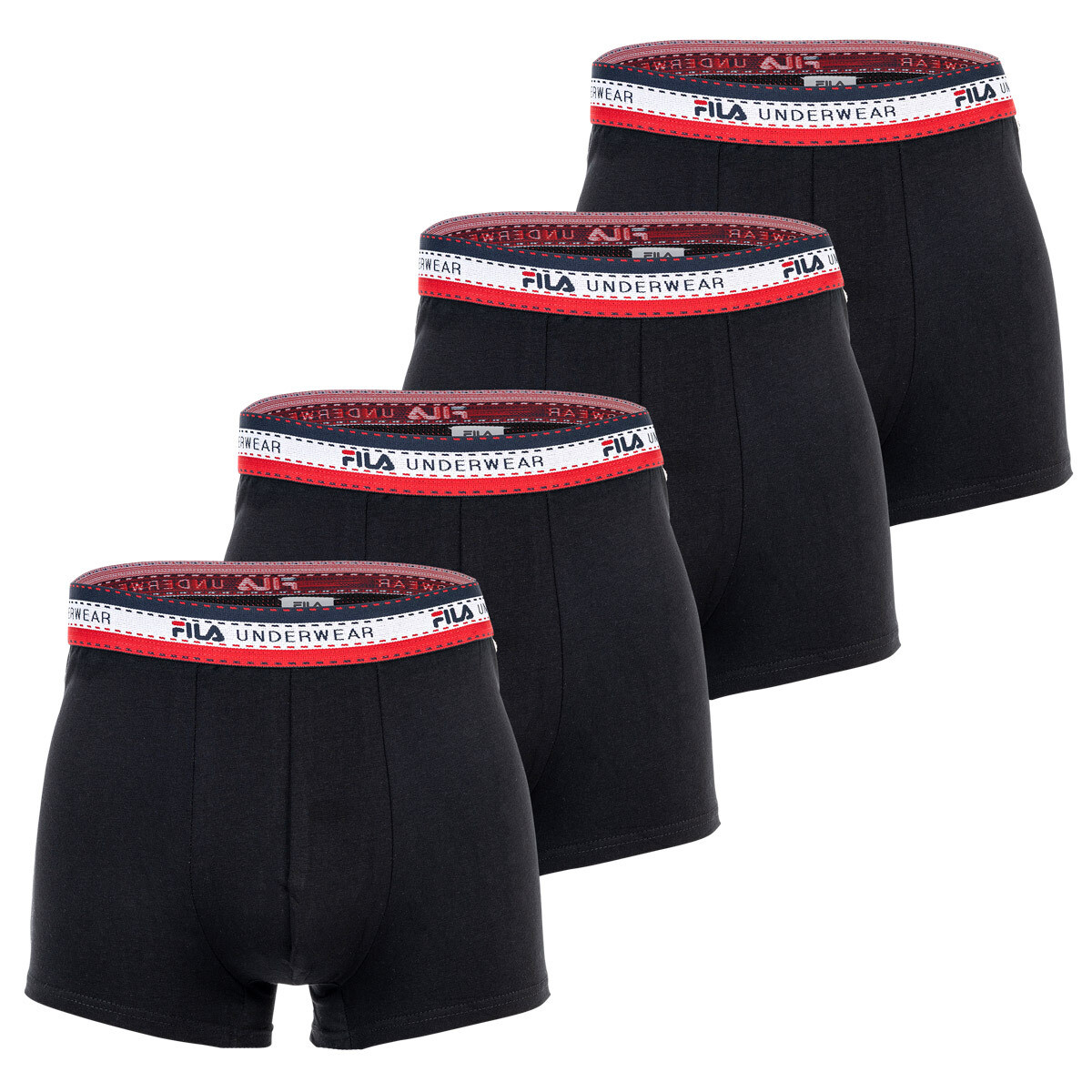 

Боксеры Fila Boxershort 4 шт, черный