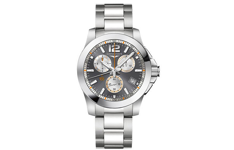 

LONGINES Часы Comcast Collection Quartz Movement Men's Watch Watch 41mm Gray Dial, Gray Dial