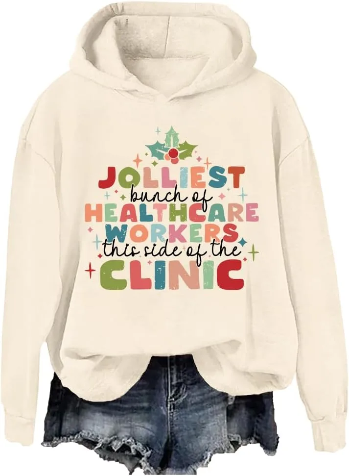 

Свитшот Jolliest Bunch Of Healthcare Workers