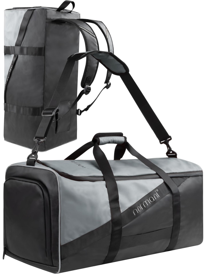 

Спортивная куртка normani Sport- und Reisetasche mit Rucksackfunktion 90 l Nordpass, серый