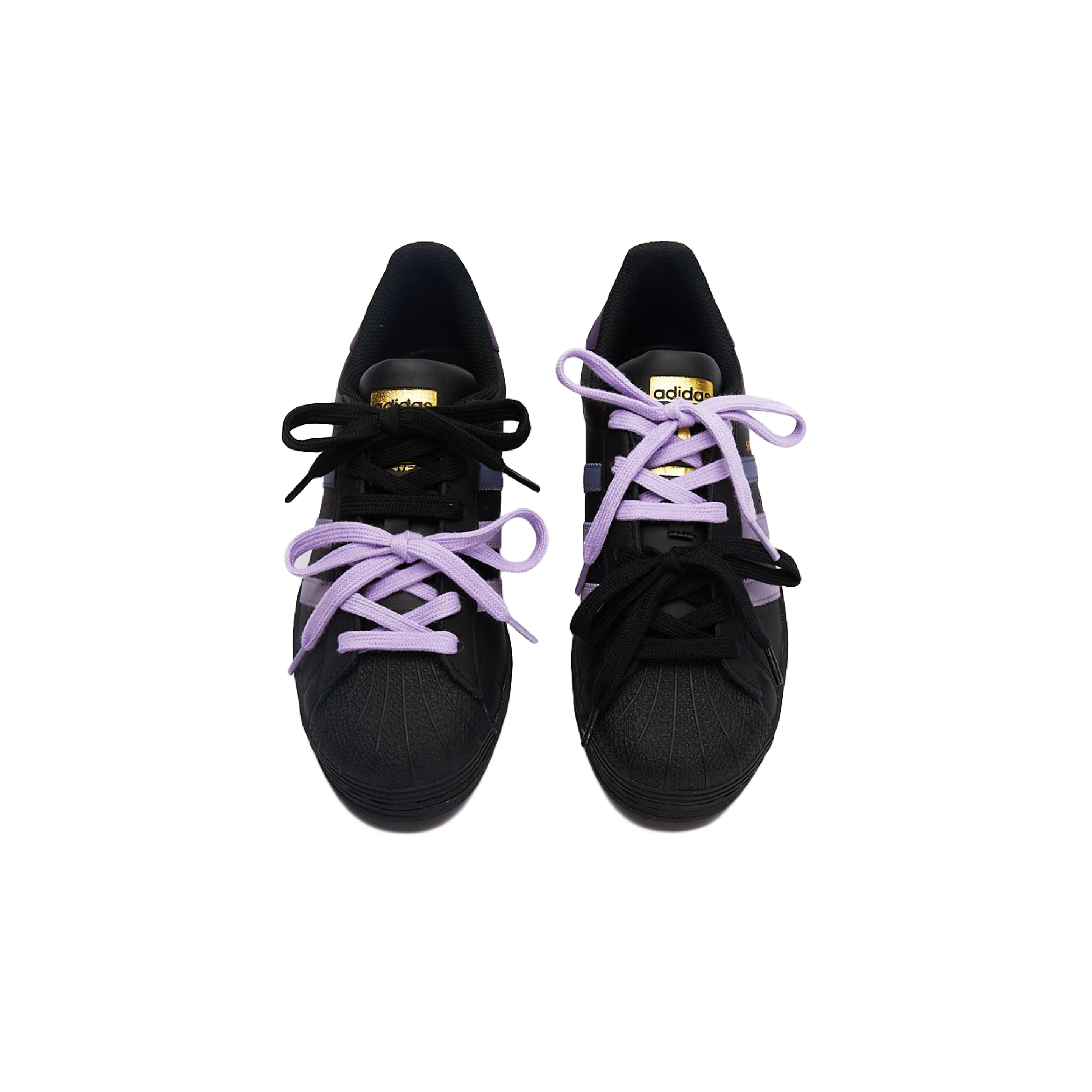 Детские кроссовки для скейтбординга Superstar J для начальной школы Adidas Originals, фиолетовый — фото 4