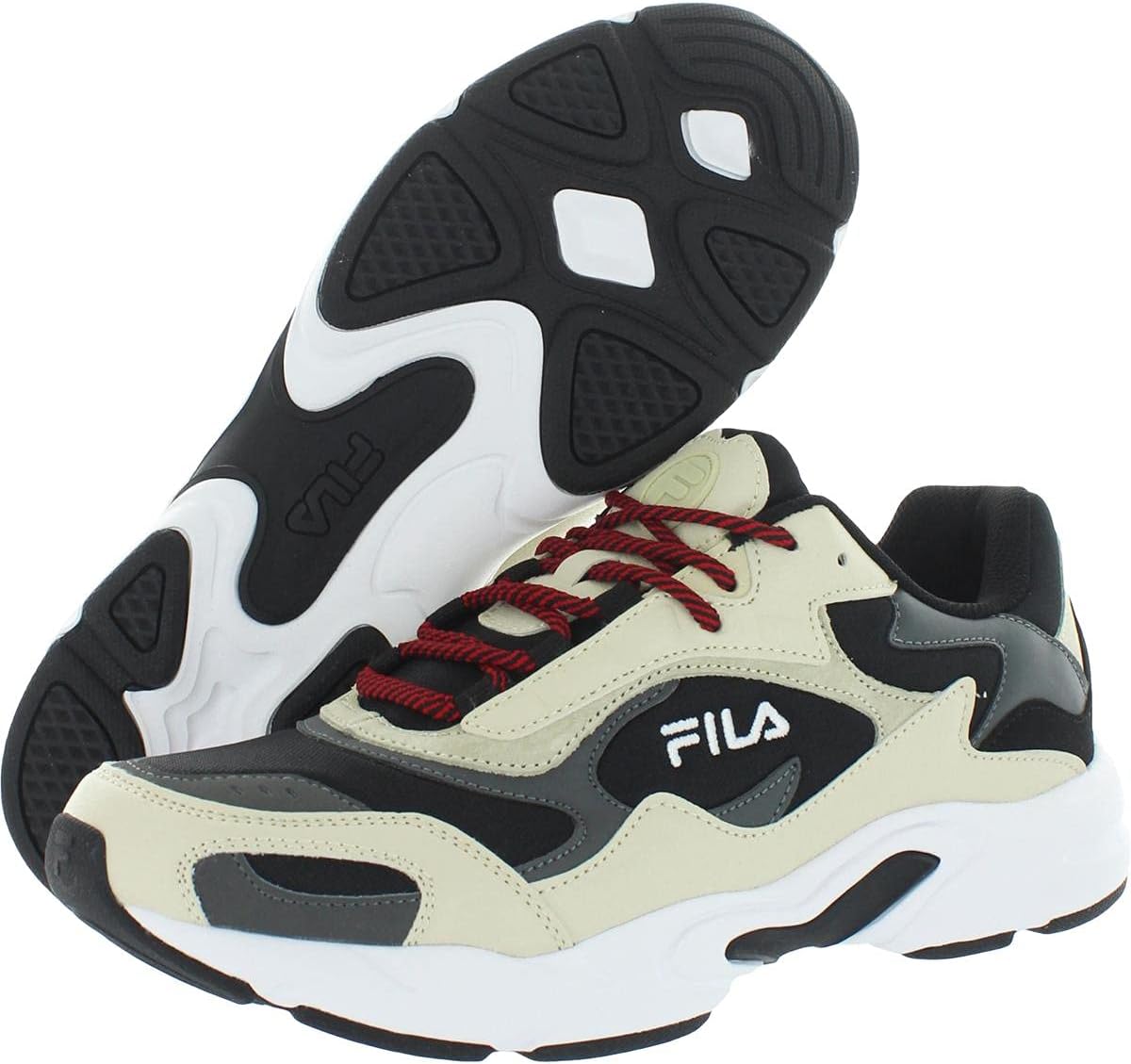 Мужские кроссовки Fila Luminance черный/каслрок/гардения — фото 2