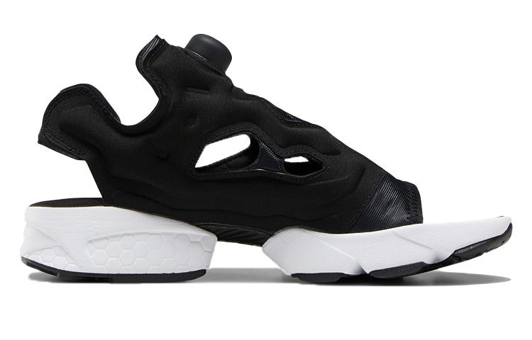 Сандалии (WMNS) Reebok Instapump fury Sports sandals 'Black White', черный — фото 2