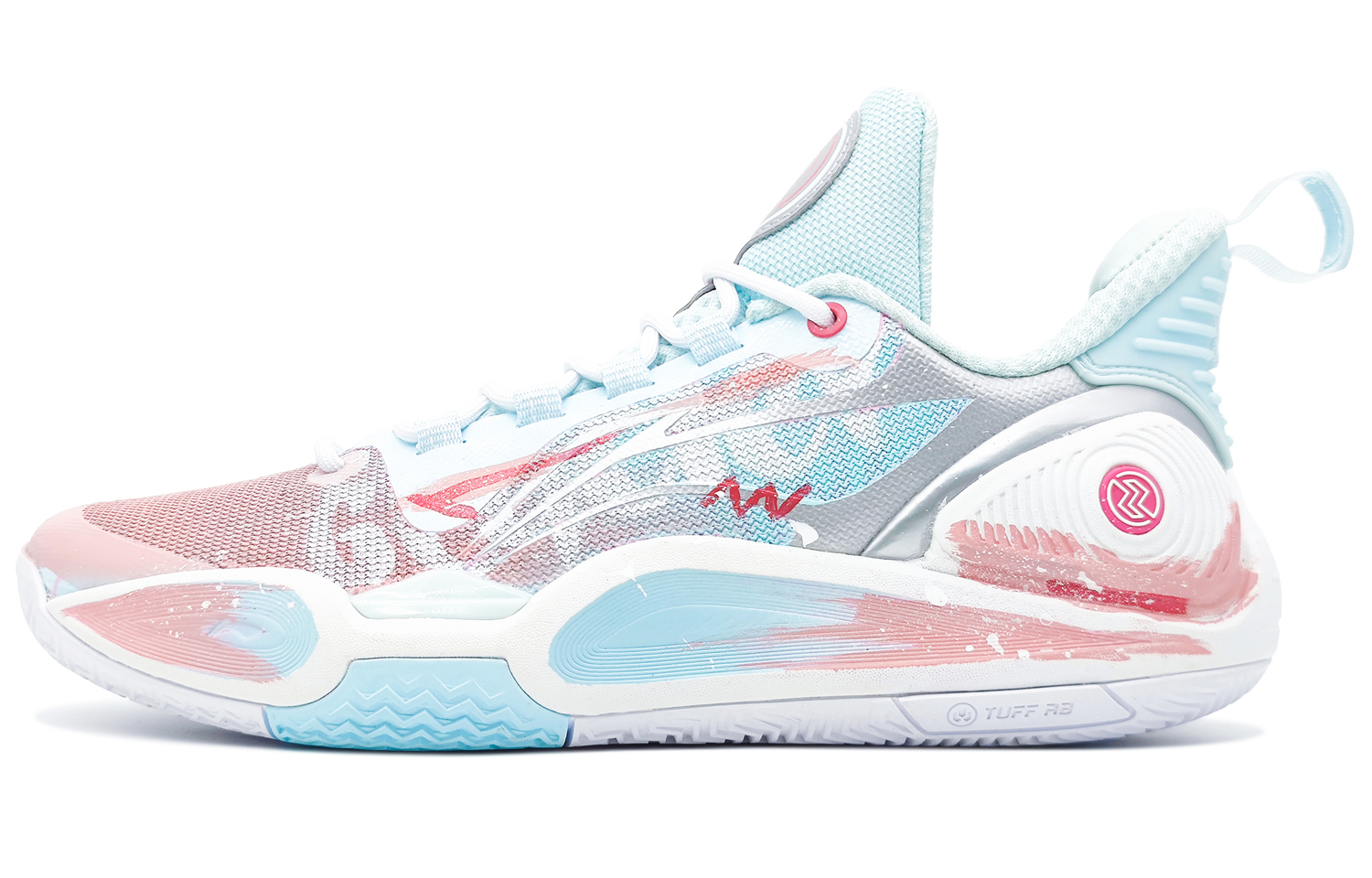 

Speed 9 баскетбольные кроссовки мужские Low top LINING, розовый