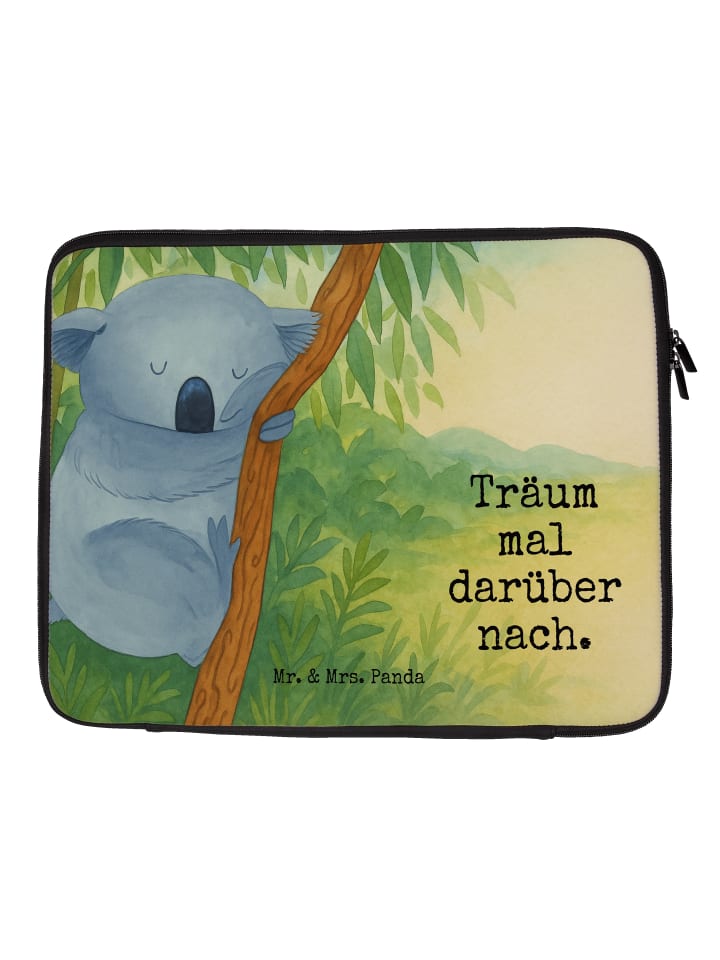 

Mr. & Mrs. Panda Сумка для ноутбука с изображением коалы и надписью белого цвета
