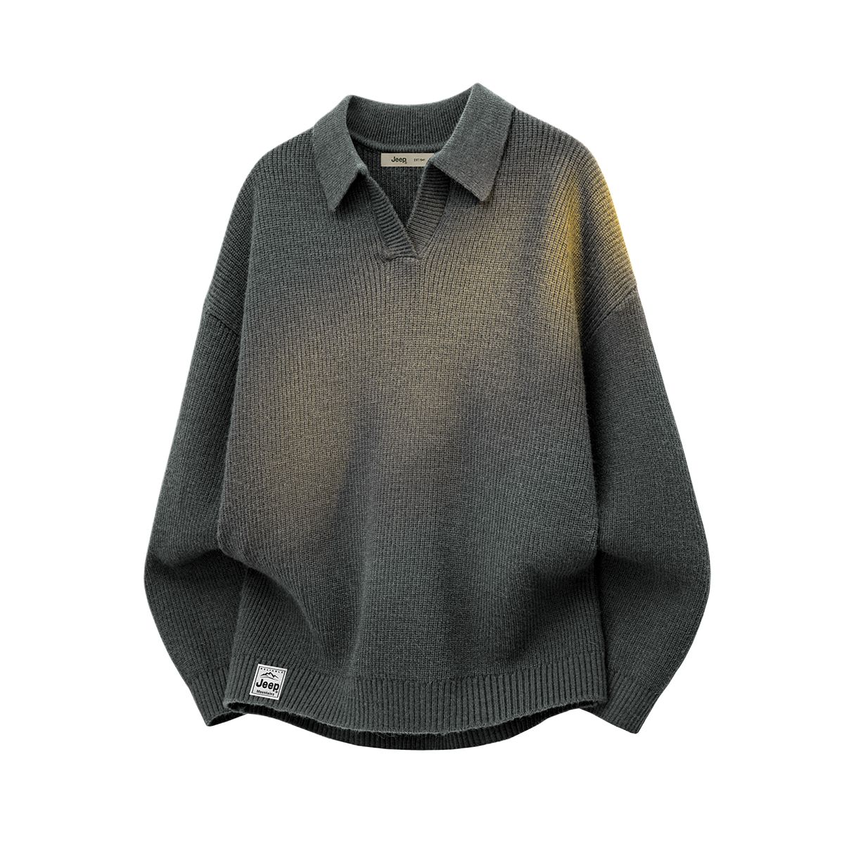 

Свитер Leisure Collection Unisex Jeep, mist черный серый