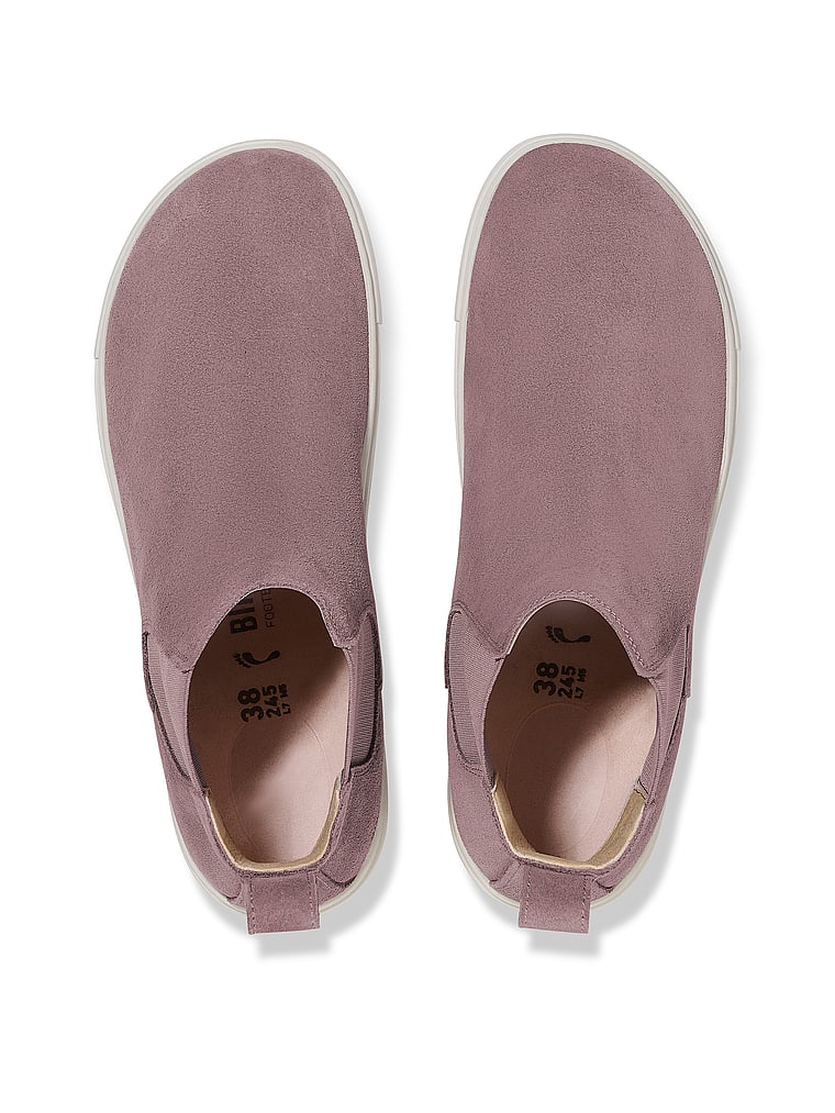 Ботинки женские челси Birkenstock на плоской подошве, фиолетовый — фото 2