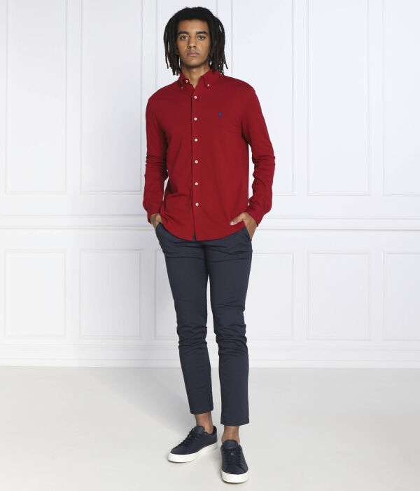 Брюки мужские Tommy Hilfiger облегающего кроя укороченные, синий — фото 2