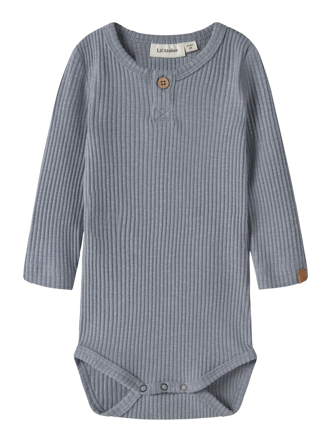 

Lil'Atelier Комбинезон/боди в цвете дымчато-голубой