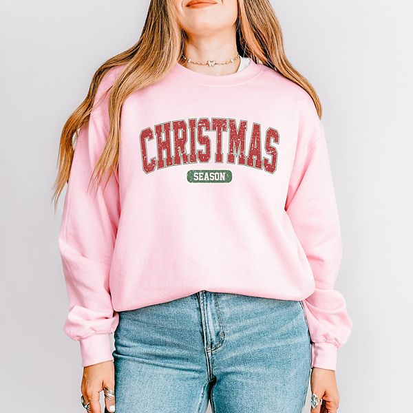 

Свитшот Varsity в рождественском стиле Simply Sage Market, Light Pink, Зеленый, Свитшот Varsity в рождественском стиле Simply Sage Market, Light Pink