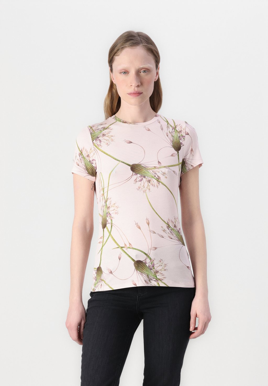 

Футболка с принтом LEXIII Ted Baker, светло-розовый