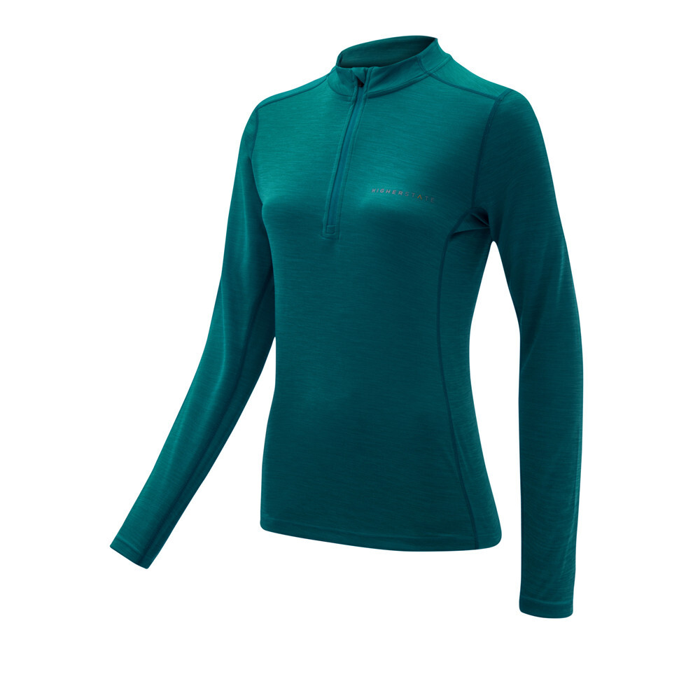 

Спортивный топ Higher State L/S 1/4 Zip Neck, синий