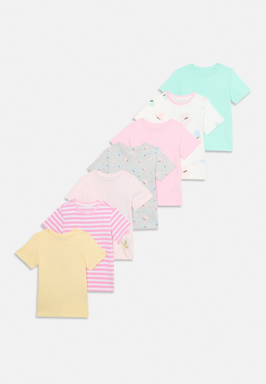 

Футболка с принтом UNISEX 7 PACK Friboo, сиреневый