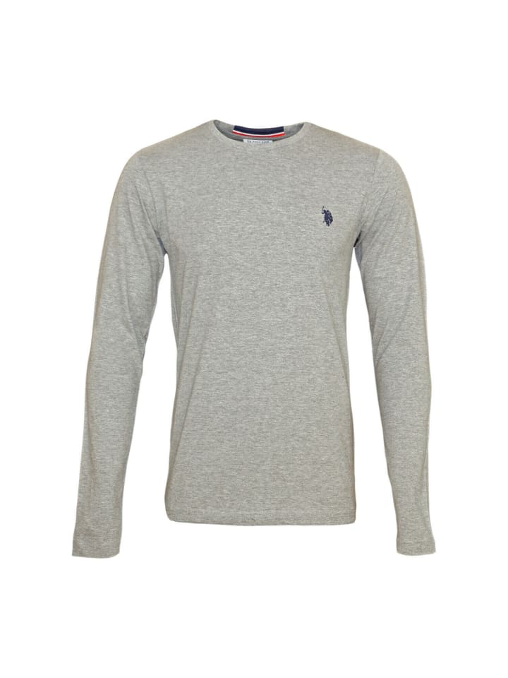 

Лонгслив U.S. Polo Assn., цвет der farbe hellgrau