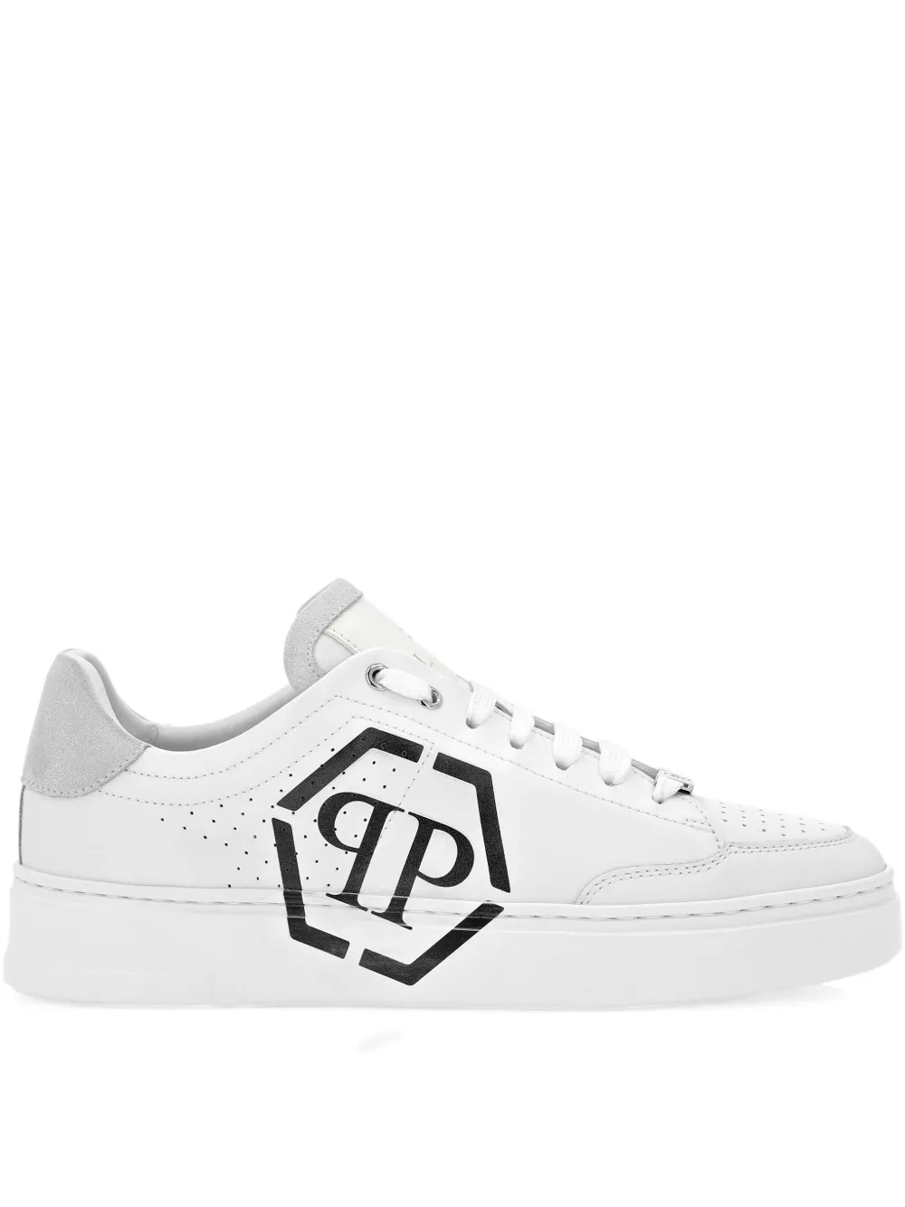 

Кроссовки с логотипом Philipp Plein, белый