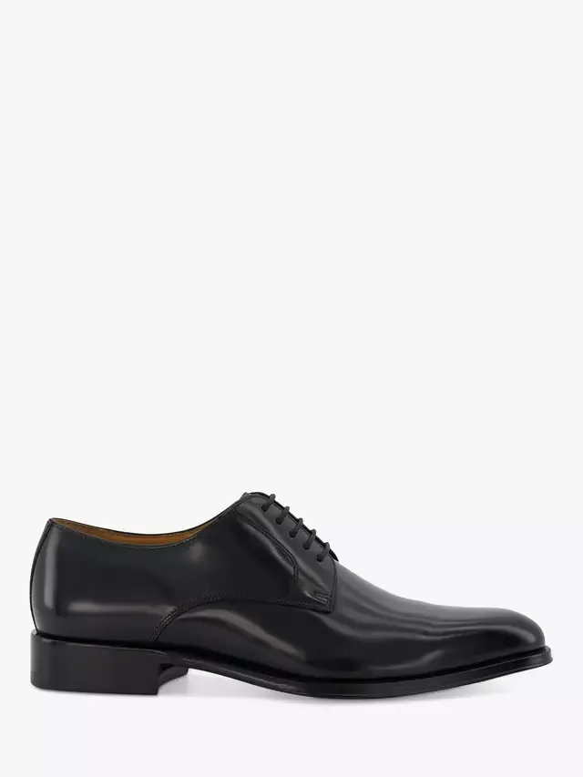 Классические кожаные туфли-дерби Salisbury Dune London, Black Leather