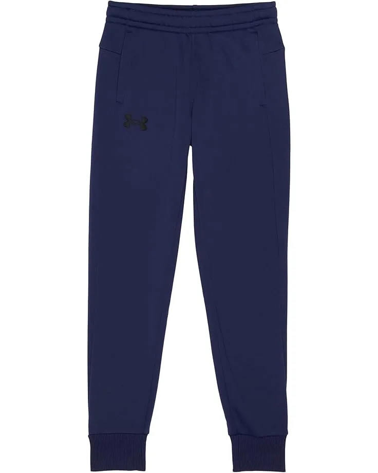 Джоггеры Under Armour Kids Fleece Joggers (Big Kids), Midnight Navy/Black