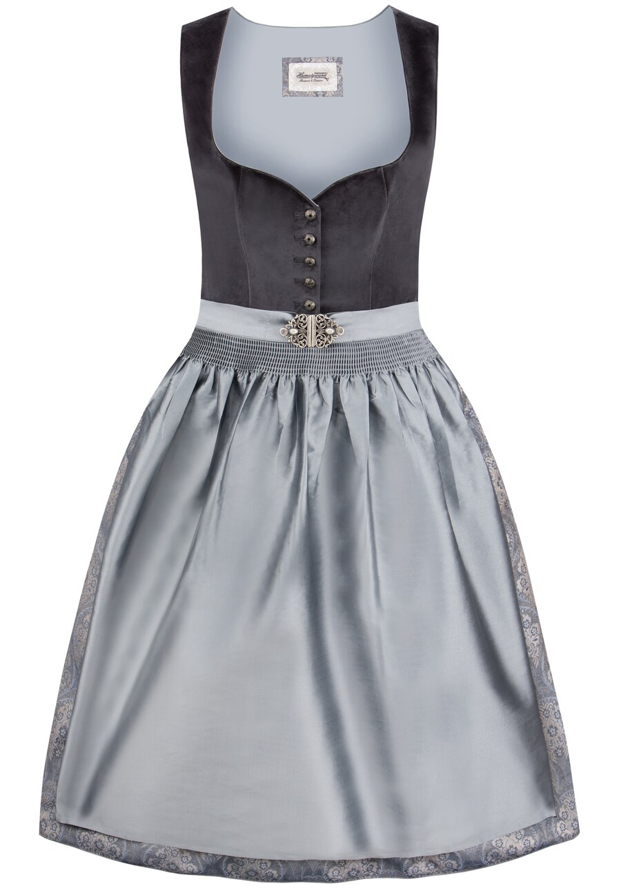 

Широкая юбка в сборку STOCKERPOINT Indira, цвет Grey/Anthracite