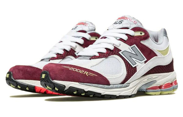 Кроссовки 2002r x там наверху New Balance, бордовый — фото 2