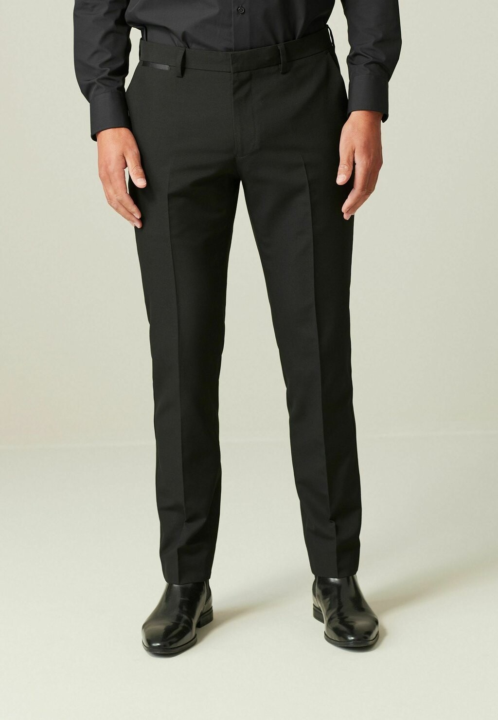 

Элегантные брюки Tuxedo Trousers Slim Fit Next, черный