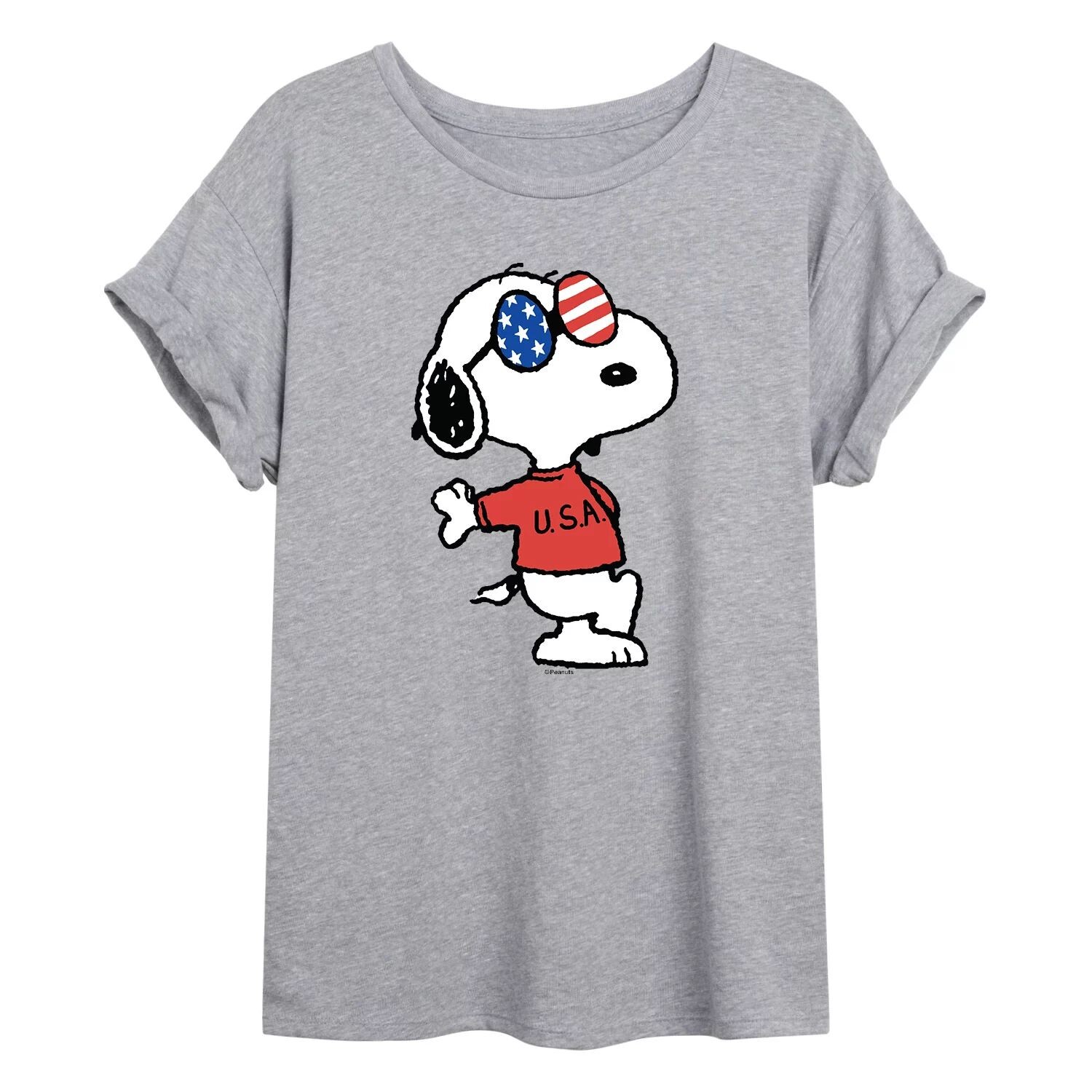 

Детская струящаяся футболка Peanuts USA Snoopy Licensed Character