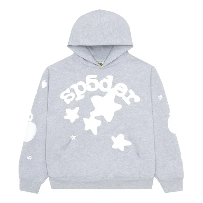 

Худи Sp5der Beluga Hoodie 'Grey', серый