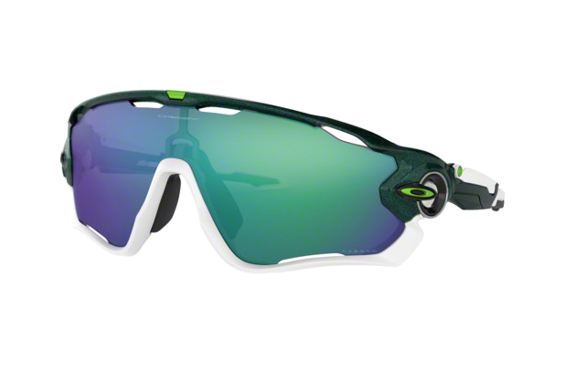 

Oakley Солнцезащитные очки с пластиковой оправой нестандартной формы для мужчин, Green